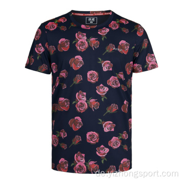 Feuchtigkeitsableitendes Dry Fit T-Shirt Rose